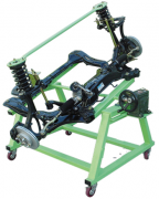 捷達(dá)汽車前橋拆裝